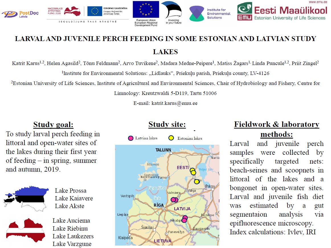 Klikšķini uz attēla un iepazīsties ar VRI pētnieces Katrit Karus prezentāciju tiešsaistes simpozijam “Lahti ezeri 2021”.
